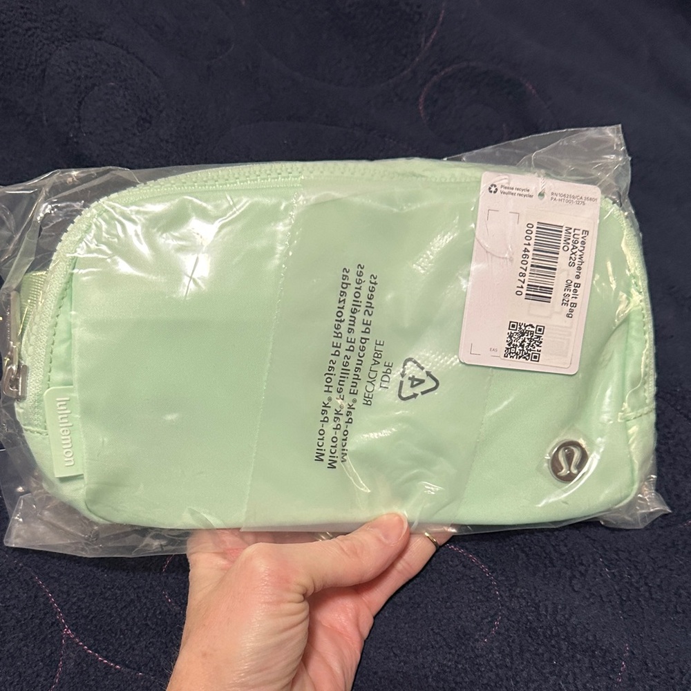 Lululemon Athletica Mint Green Crossbody Bag